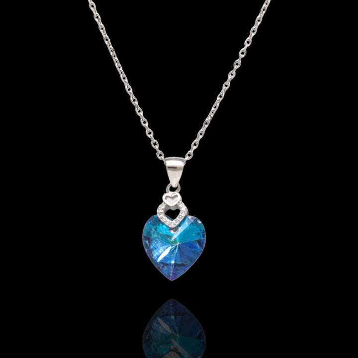 Classic and big heart Pendant with Chain, Necklace