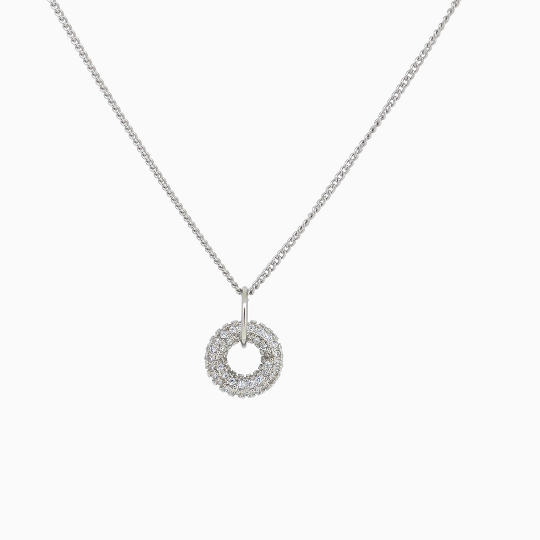 925 silver pendant with chain - "Subtle shine, endless style – this pendant with chain is your new everyday essential."