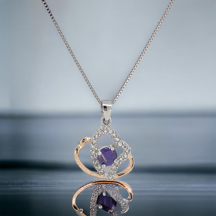 925 silver pendant with chain - "Elegant, versatile, and unmistakably yours. Our heart pendant is a classic."